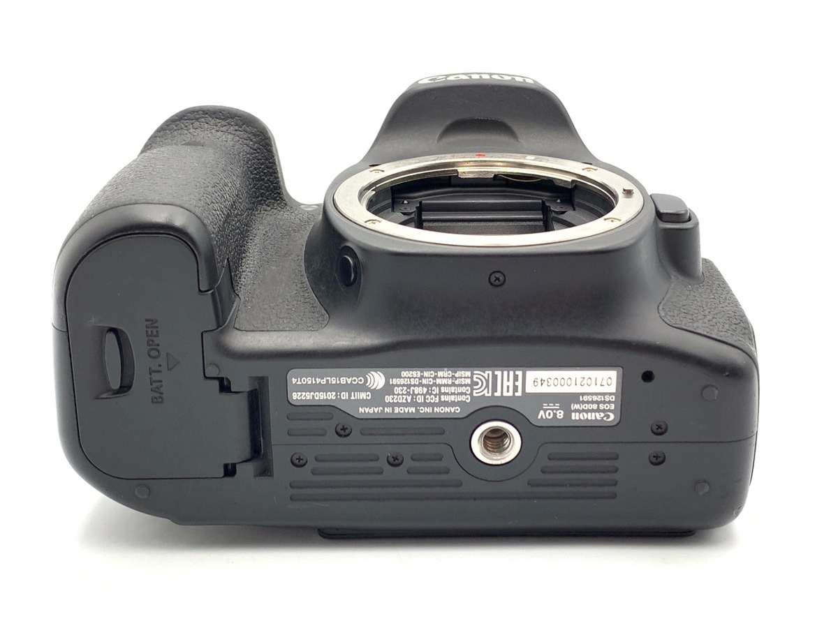 キヤノン Canon EOS 80D ボディ デジタル 一眼レフカメラ 【中古】 中古】キヤノン EOS 80D ボディ｜｜カメラのキタムラネットショップ