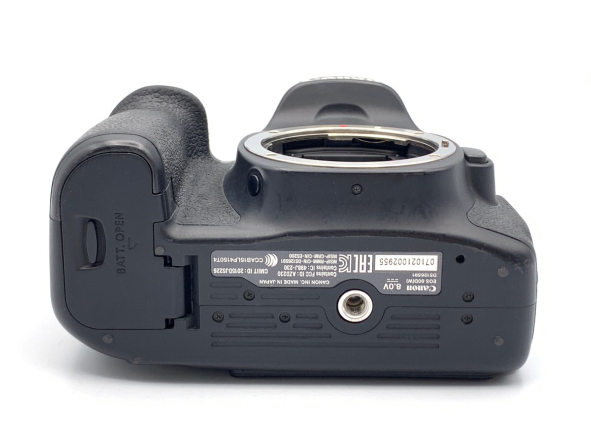 中古：B(並品)】キヤノン EOS 80D ボディ | 2445790058967
