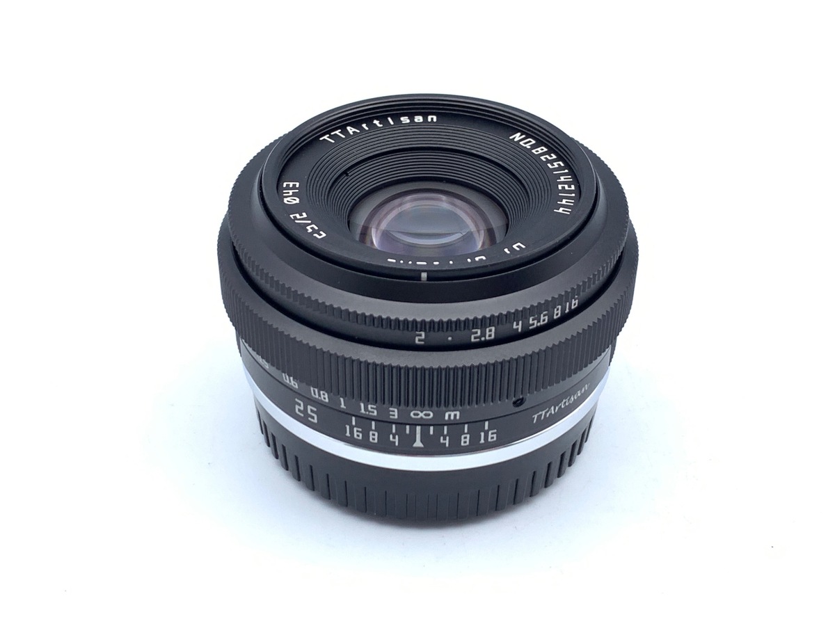 TTArtisan 25mmf2レンズ（銘匠光学）Xマウント 銘匠光学 TTArtisan 25mm F2 C 徹底レビュー Vol.1 外観・操作編