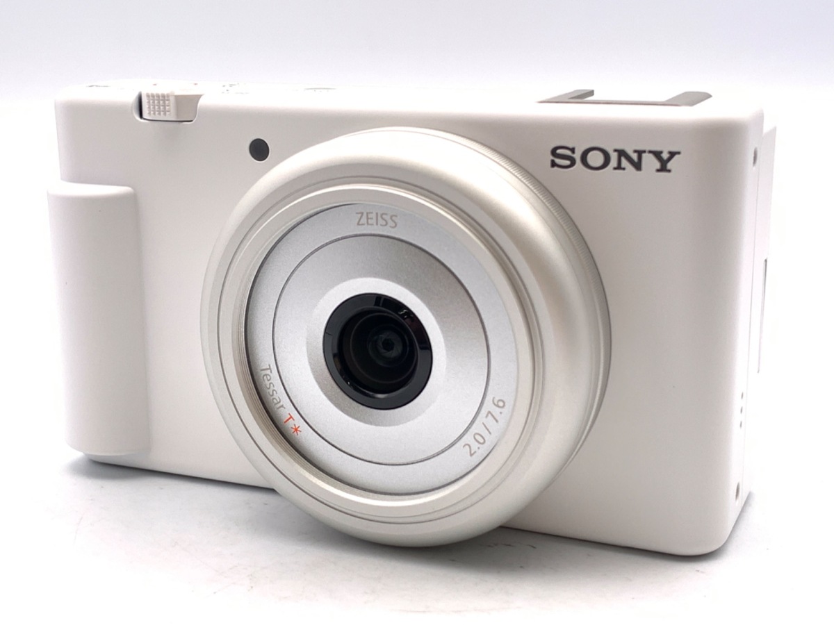 中古：A(美品)】ソニー VLOGCAM ZV-1F W ホワイト | 2445800022605