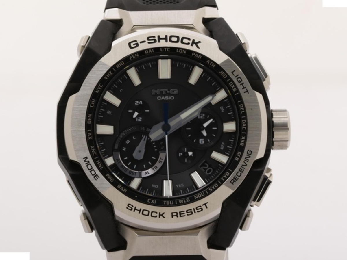カシオ G-SHOCK MT-G ブラック MTG-B4000D-1AJF ステンレススティール/カーボン