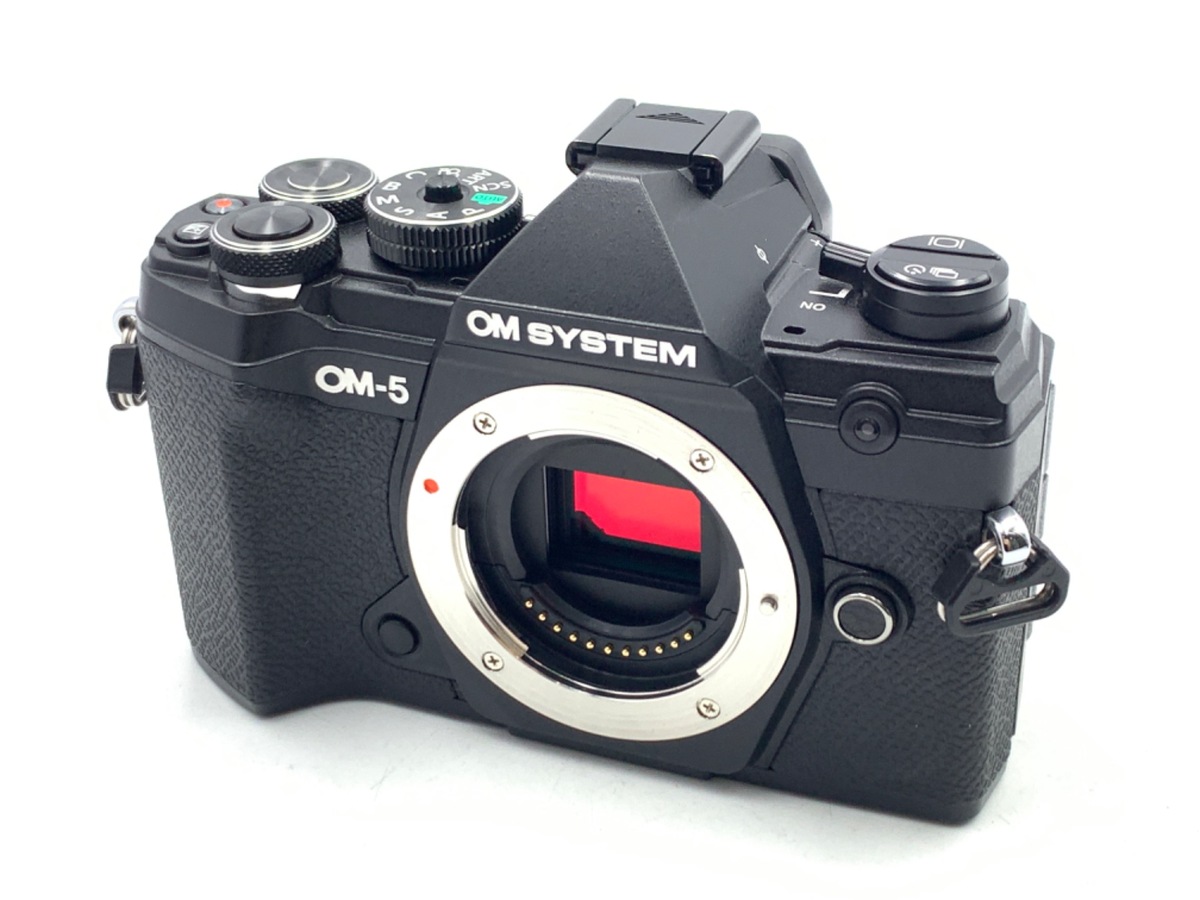 中古：AB(良品)】OM SYSTEM OM-5 ボディ ブラック | 2444330027081