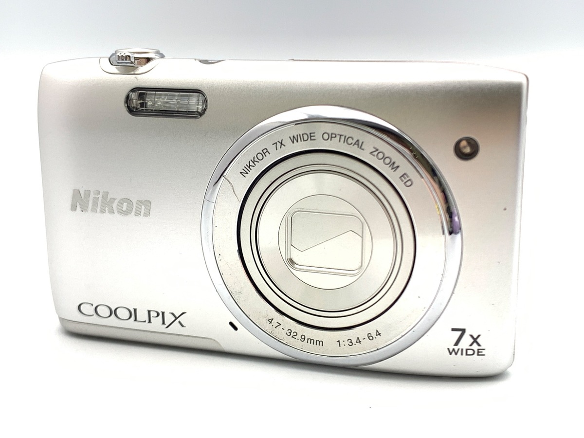 COOLPIX S3400(シルバー)【2005万画素】