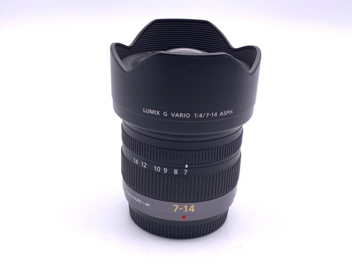 中古】パナソニック LUMIX G VARIO 7-14mm/F4.0 ASPH. [H-F007014