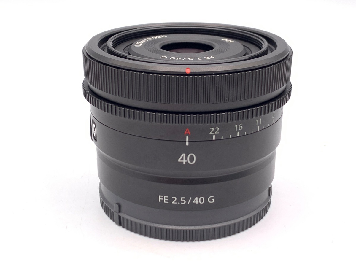 中古】ソニー FE 40mm F2.5 G [SEL40F25G] 在庫一覧｜カメラのキタムラ