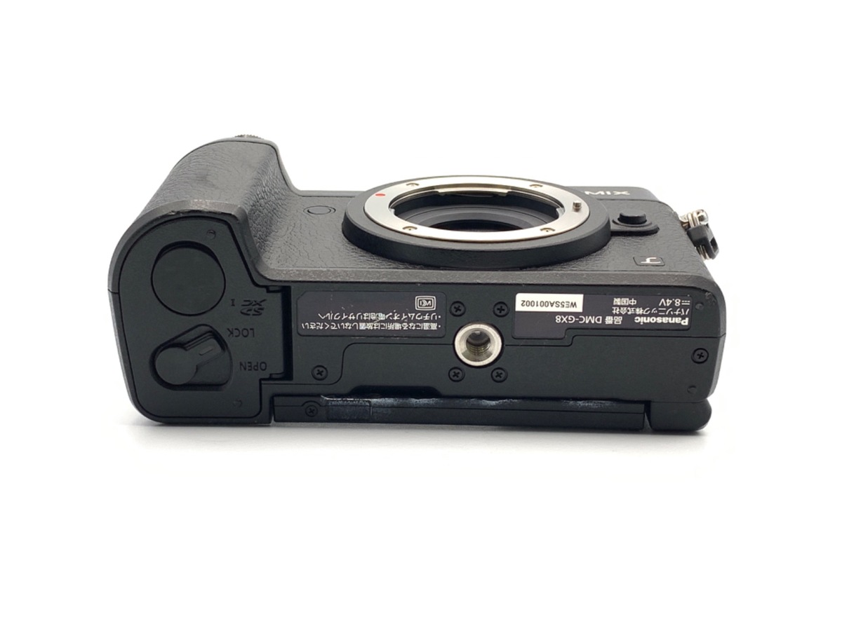 中古：B(並品)】パナソニック LUMIX DMC-GX8-K ボディ ブラック