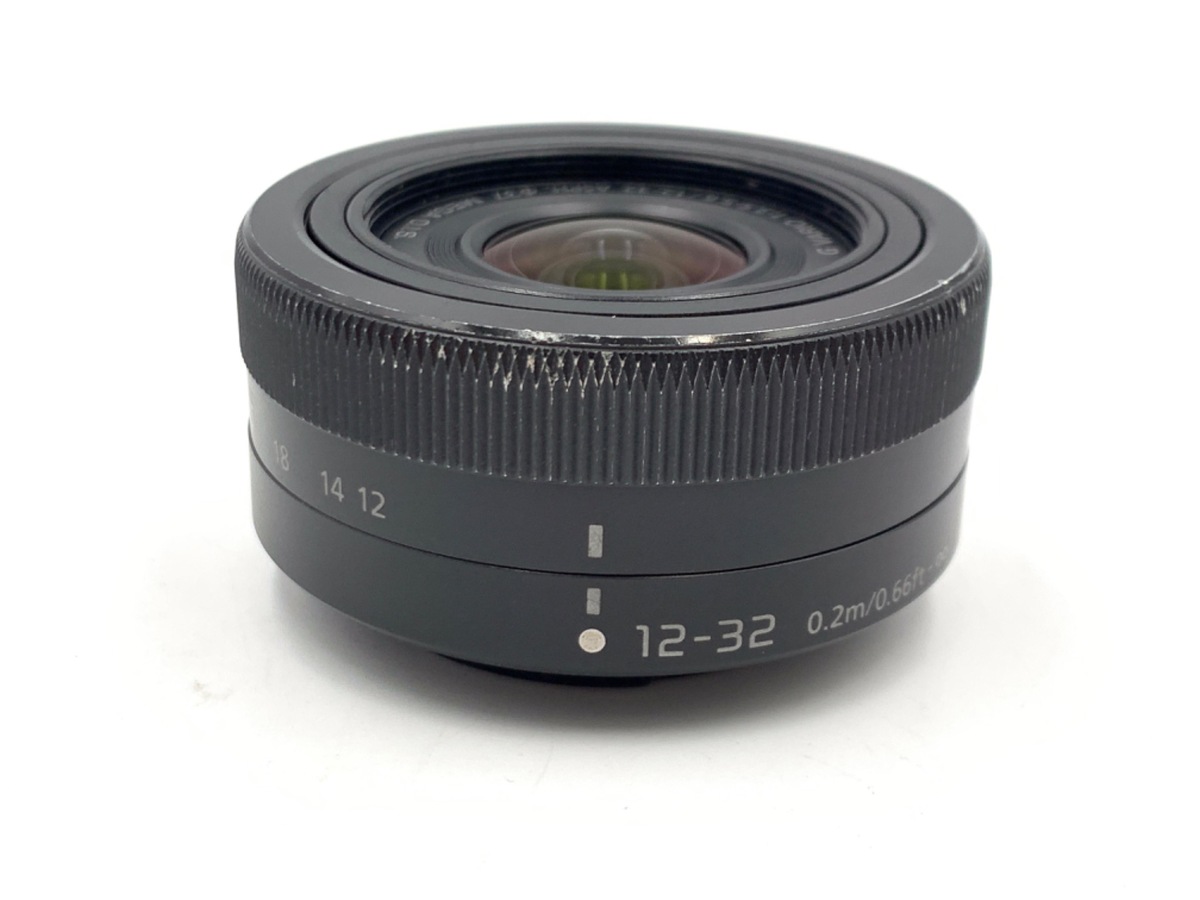 Panasonic - 美品★LUMIX G VARIO 12-32★Panasonic★ブラック Panasonic LUMIX G VARIO 12-32mm/F3.5-5.6 ASPH./MEGA O.I.S.