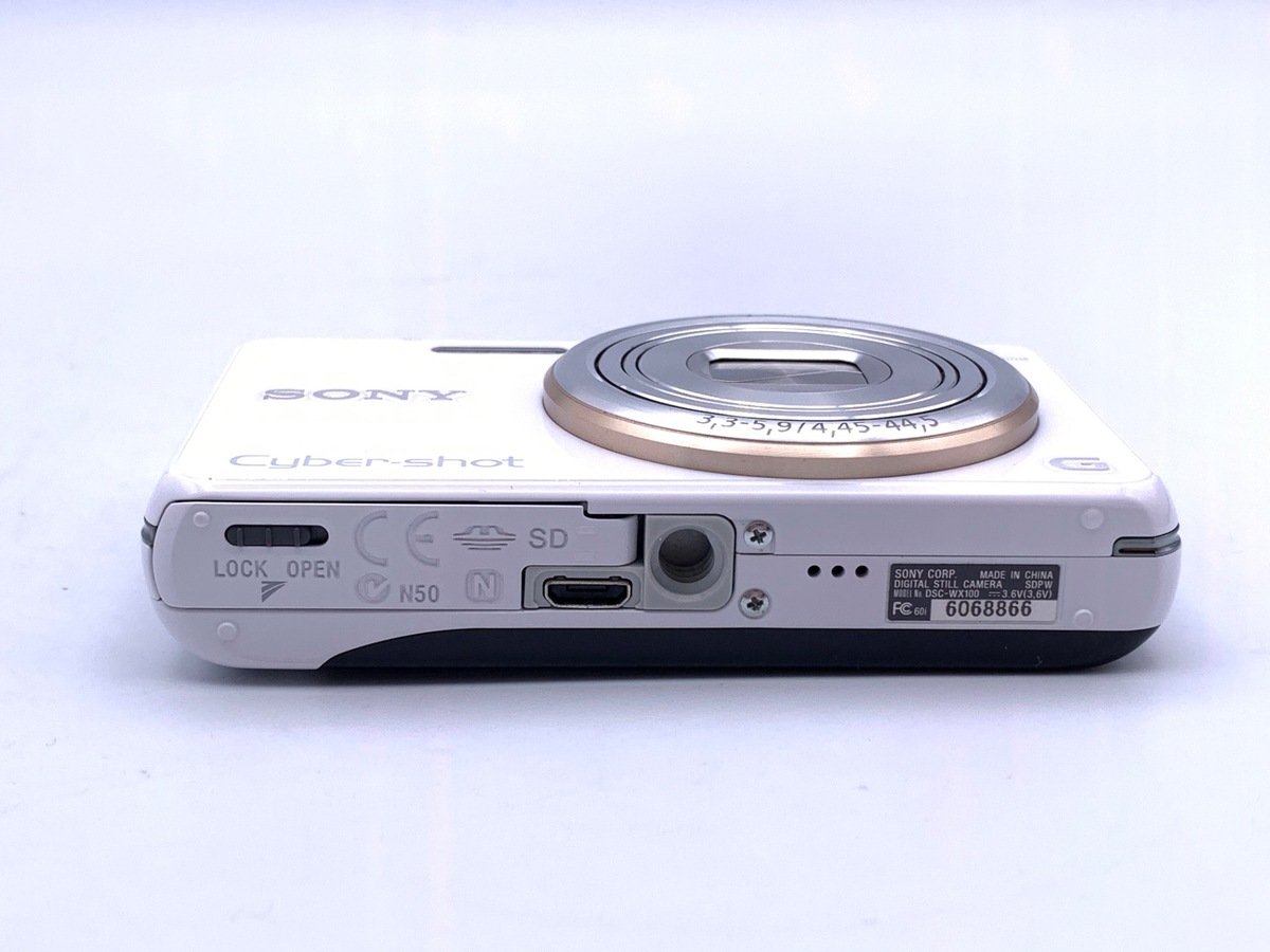 【完動品】Sony Cyber-shot DSC-WX100 カメラ　ホワイト Amazon.co.jp: SONY Cyber-Shot(サイバーショット) WX100 (1820万/光学