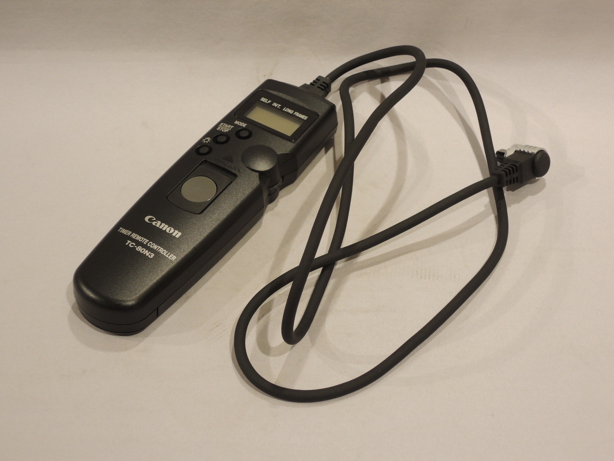 中古：B(並品)】キヤノン タイマーリモートコントローラーTC-80N3