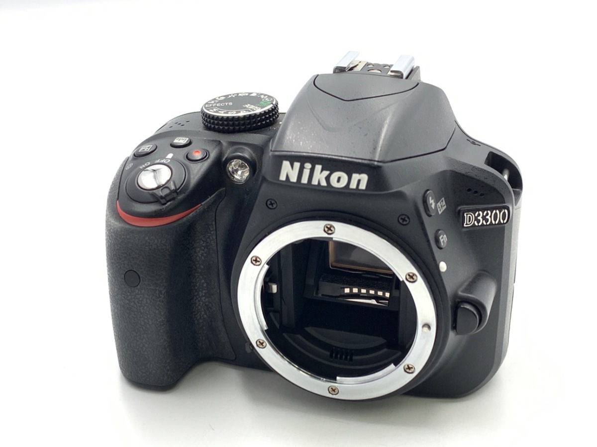 Nikon D3300 デジタル一眼レフカメラ ボディのみ 中古：B(並品)】ニコン D3300 ボディ ブラック | 2447740032836