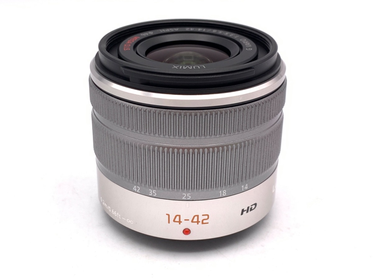 【中古】(パナソニック) Panasonic G VARIO 14-42/3.5-5.6 II ASPH./MEGA O.I.S. シルバー (H-FS1442A- 中古】パナソニック LUMIX G VARIO 14-42mm F3.5-5.6 II ASPH. MEGA