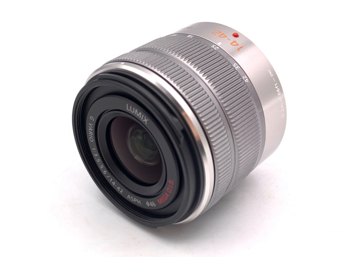 中古】パナソニック LUMIX G VARIO 14-42mm F3.5-5.6 II ASPH. MEGA