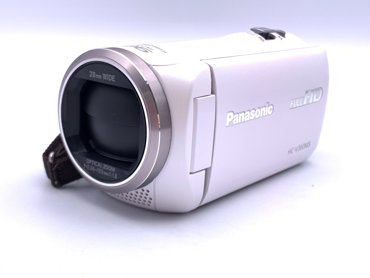 中古】パナソニック HC-V360MS-W ホワイト｜｜カメラのキタムラネット