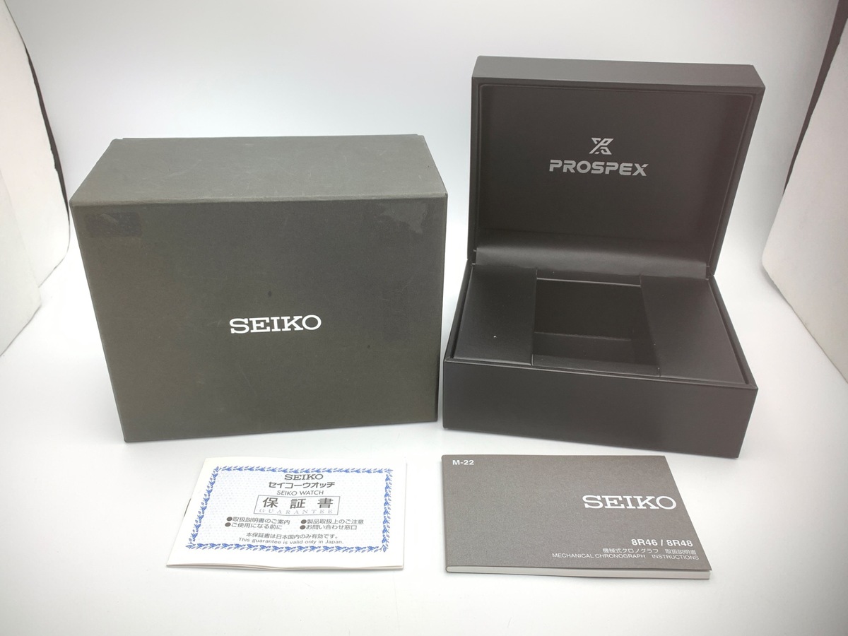 セイコー プロスペックス グレー SBEC009/8R46-00B0 ステンレススティール