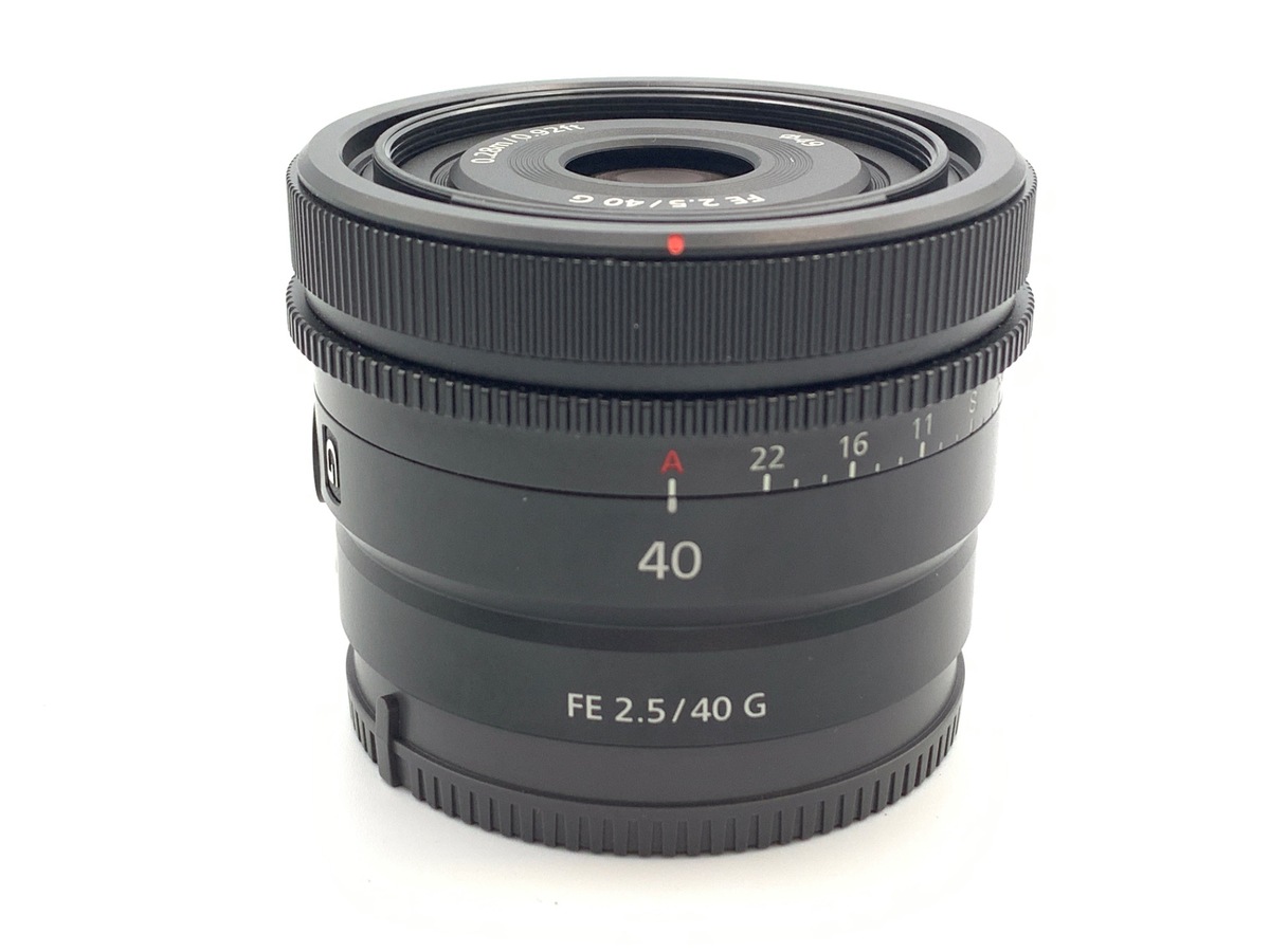 中古】ソニー FE 40mm F2.5 G [SEL40F25G] 在庫一覧｜カメラのキタムラ