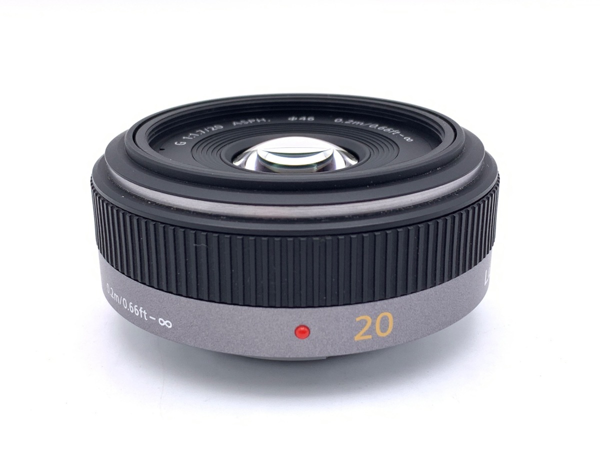 LUMIX G 20mm F1.7 ASPH. グラファイト 中古】パナソニック LUMIX G 20mm / F1.7 ASPH.｜｜カメラのキタムラ