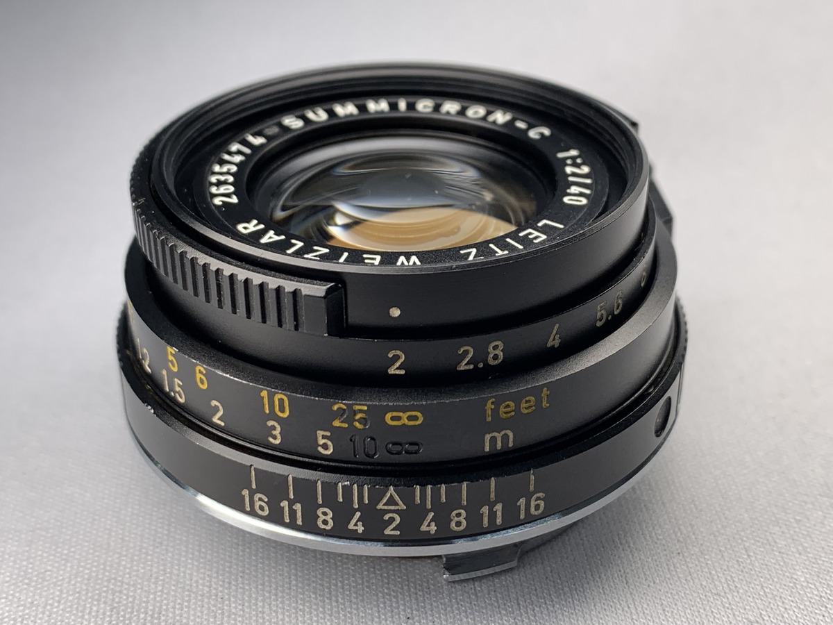 中古：B(並品)】ライカ ズミクロンC 40mm F2 | 2445940018049 | 中古
