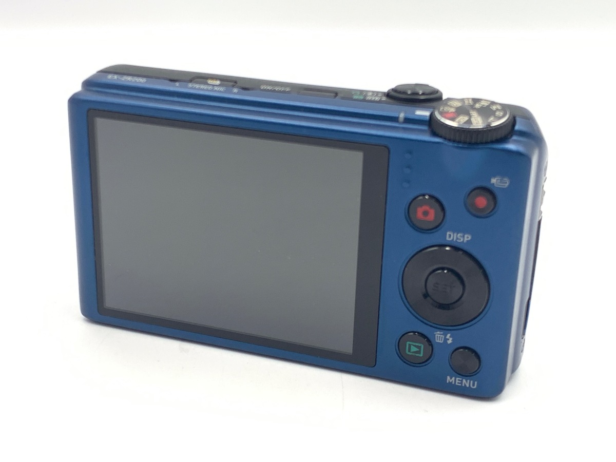中古：B(並品)】カシオ EXILIM EX-ZR200 ブルー | 2445940047186