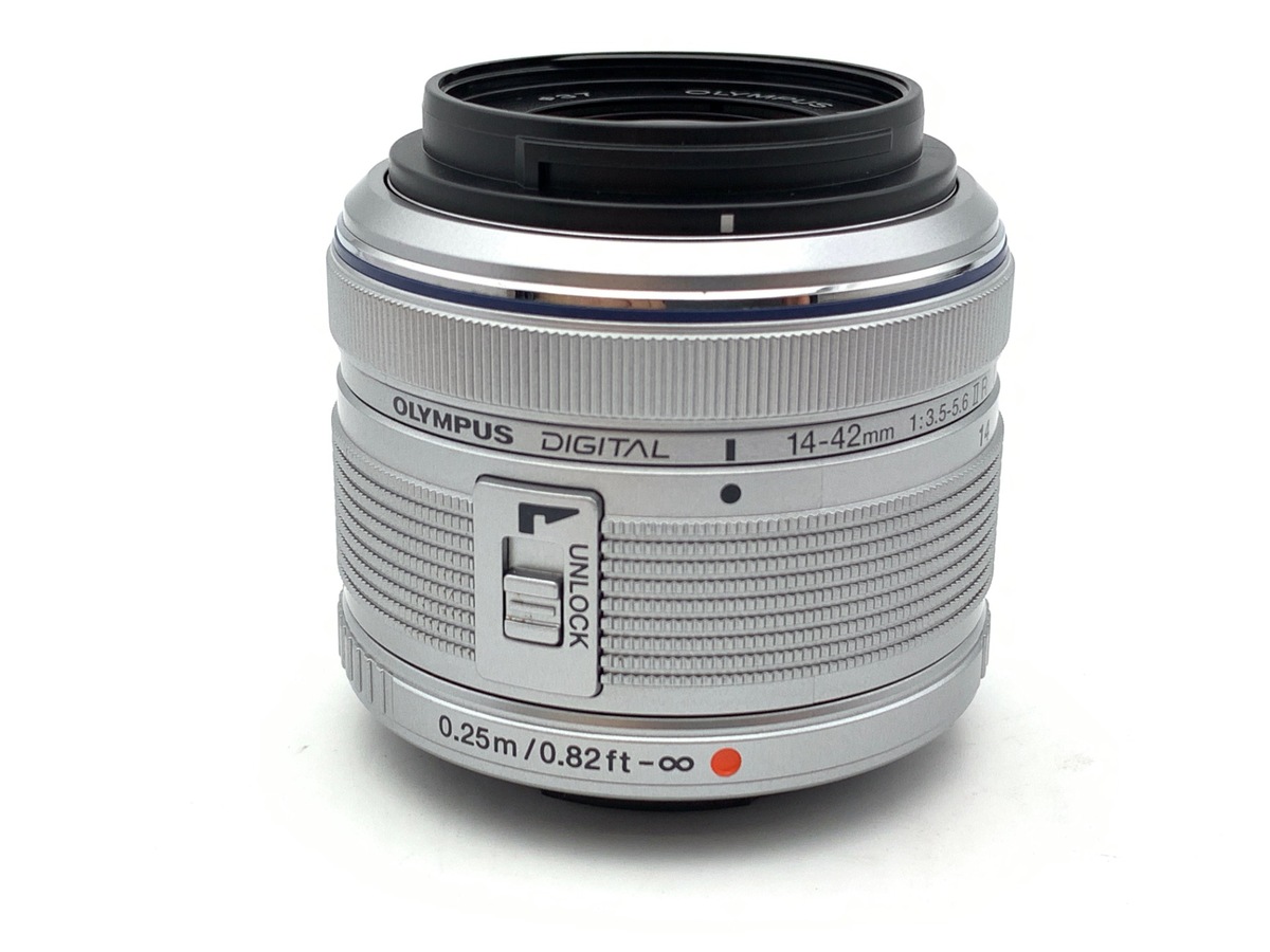 中古】オリンパス M.ZUIKO DIGITAL 14-42mm F3.5-5.6 II R シルバー