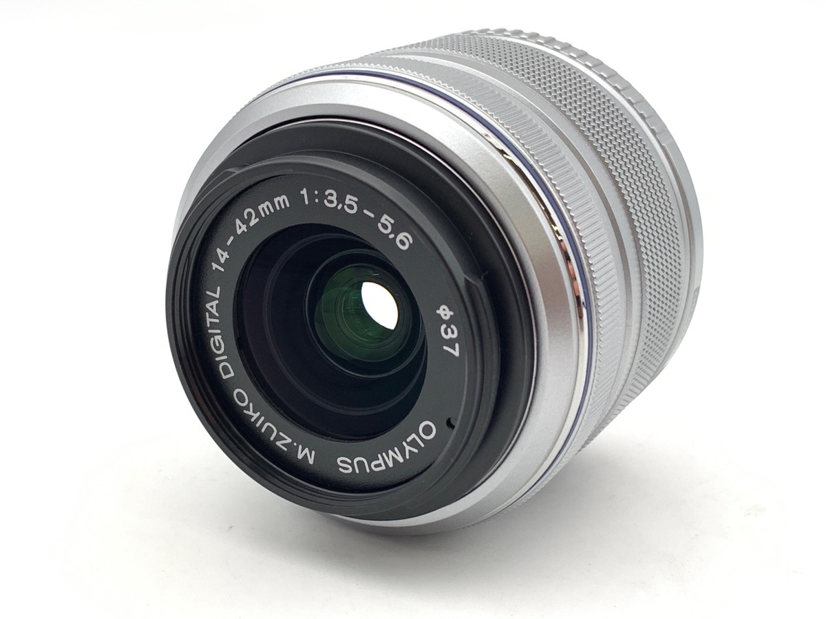 中古】オリンパス M.ZUIKO DIGITAL 14-42mm F3.5-5.6 II R シルバー