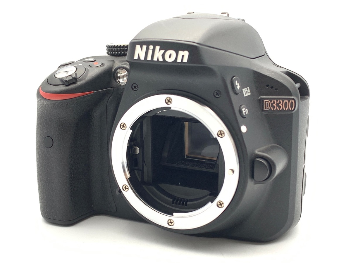 中古：B(並品)】ニコン D3300 ボディ ブラック | 2448040047568