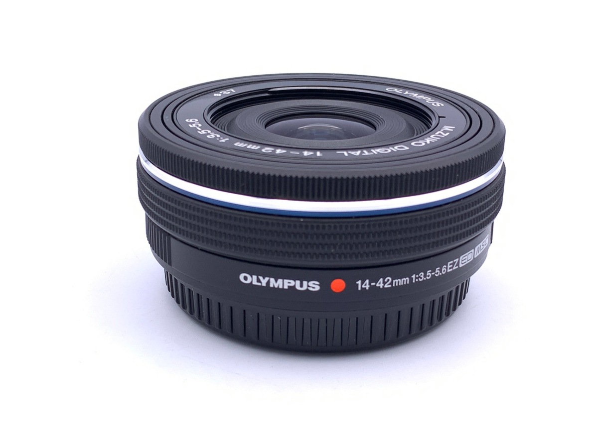 中古】オリンパス M.ZUIKO DIGITAL ED 14-42mm F3.5-5.6 EZ ブラック