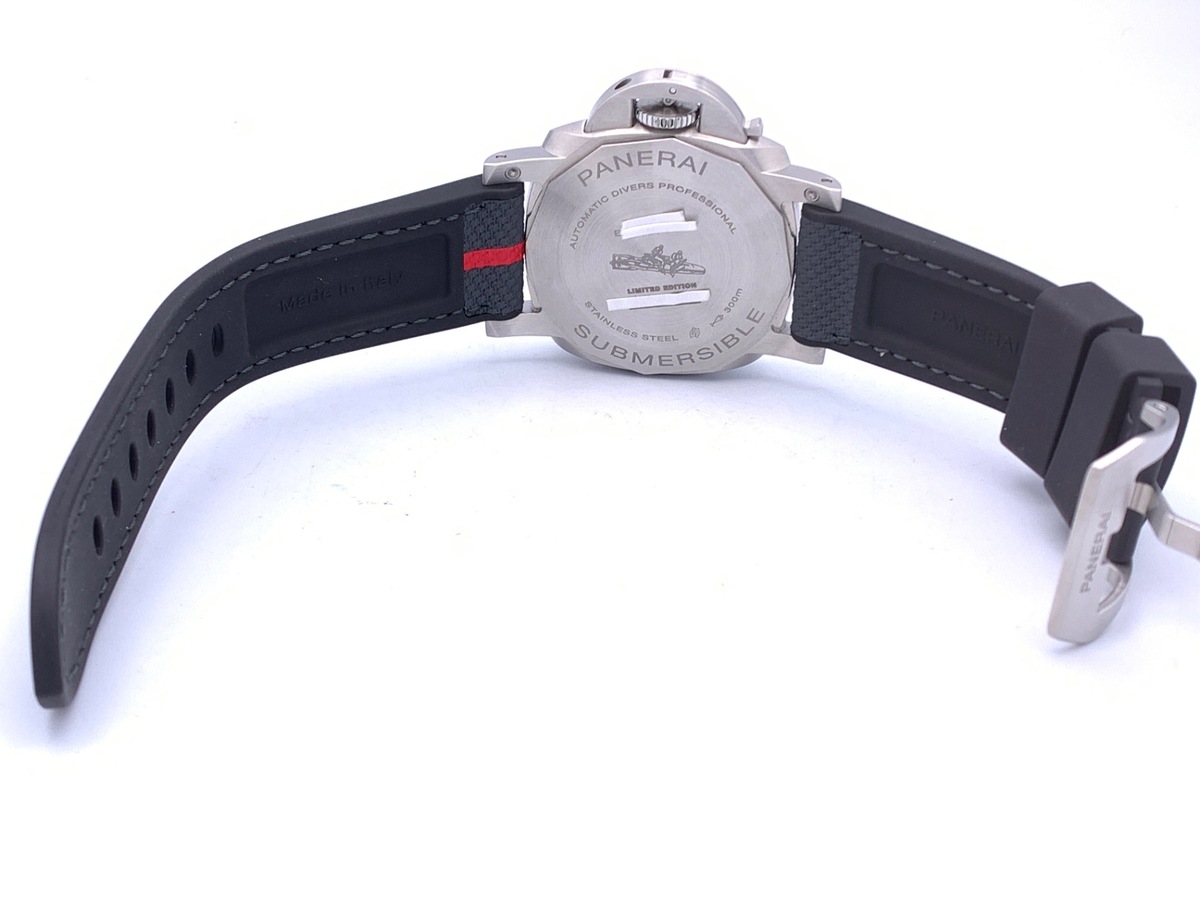 パネライ サブマーシブル ブルー PAM01565 ステンレススティール ルナロッサ