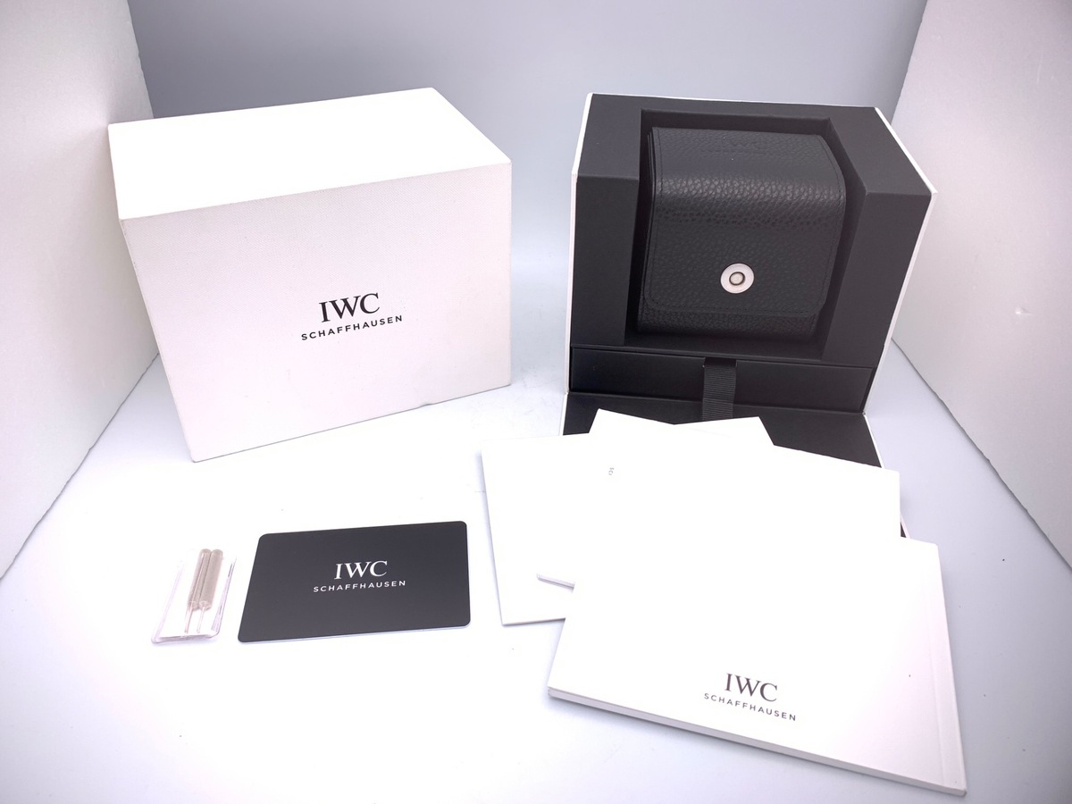 IWC パイロットウォッチ クロノグラフ ブラック IW388113 ステンレススティール