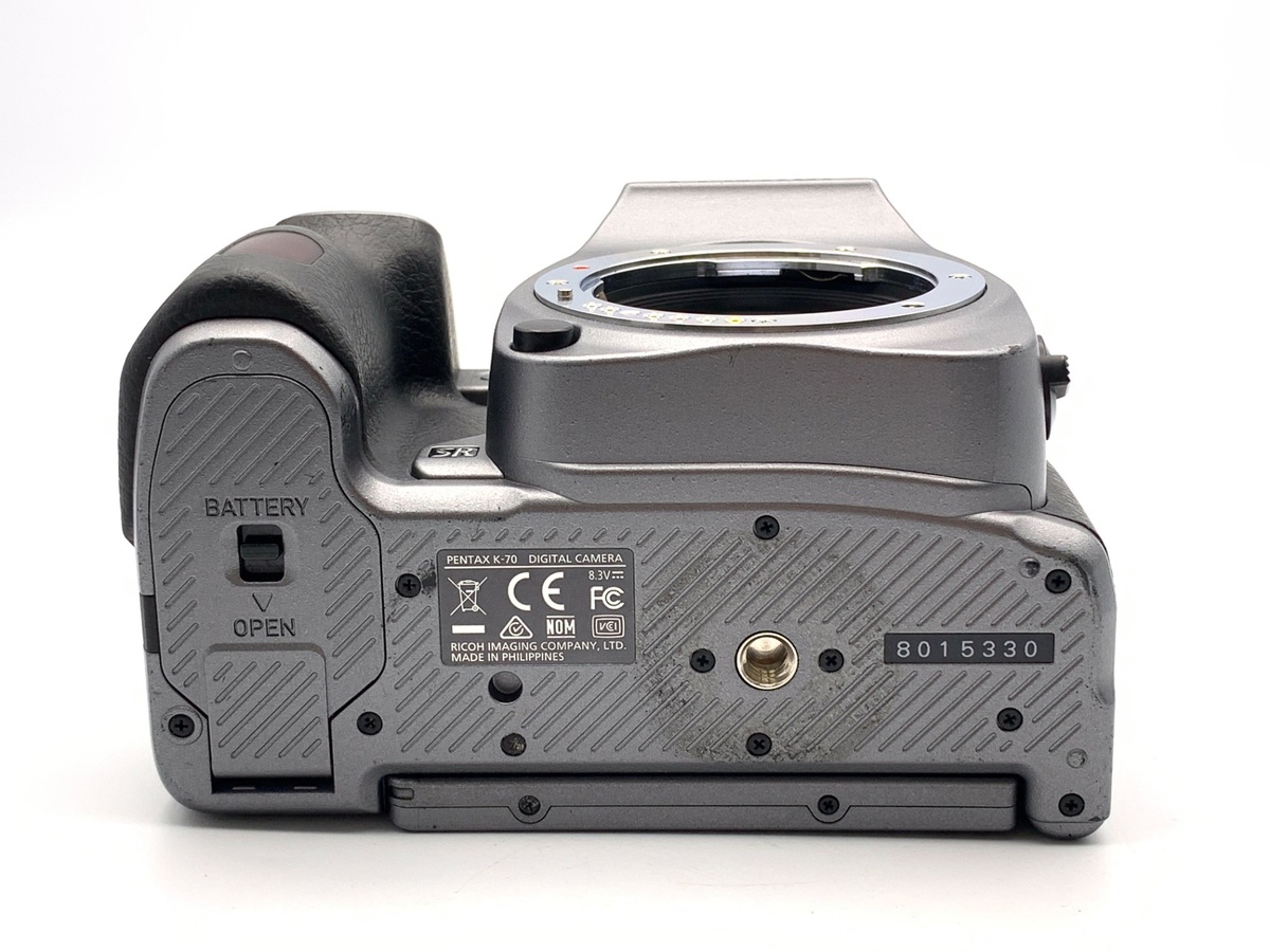 【中古】ペンタックス K-70 ボディ シルキーシルバー
