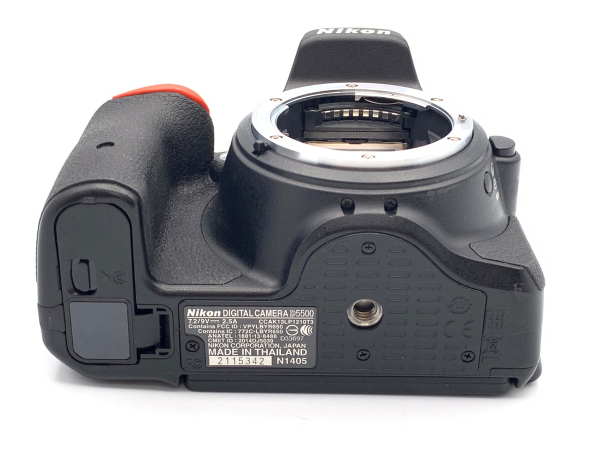 NikonD5500 ボディ 中古：B(並品)】ニコン D5500 ボディ ブラック | 2446010011182