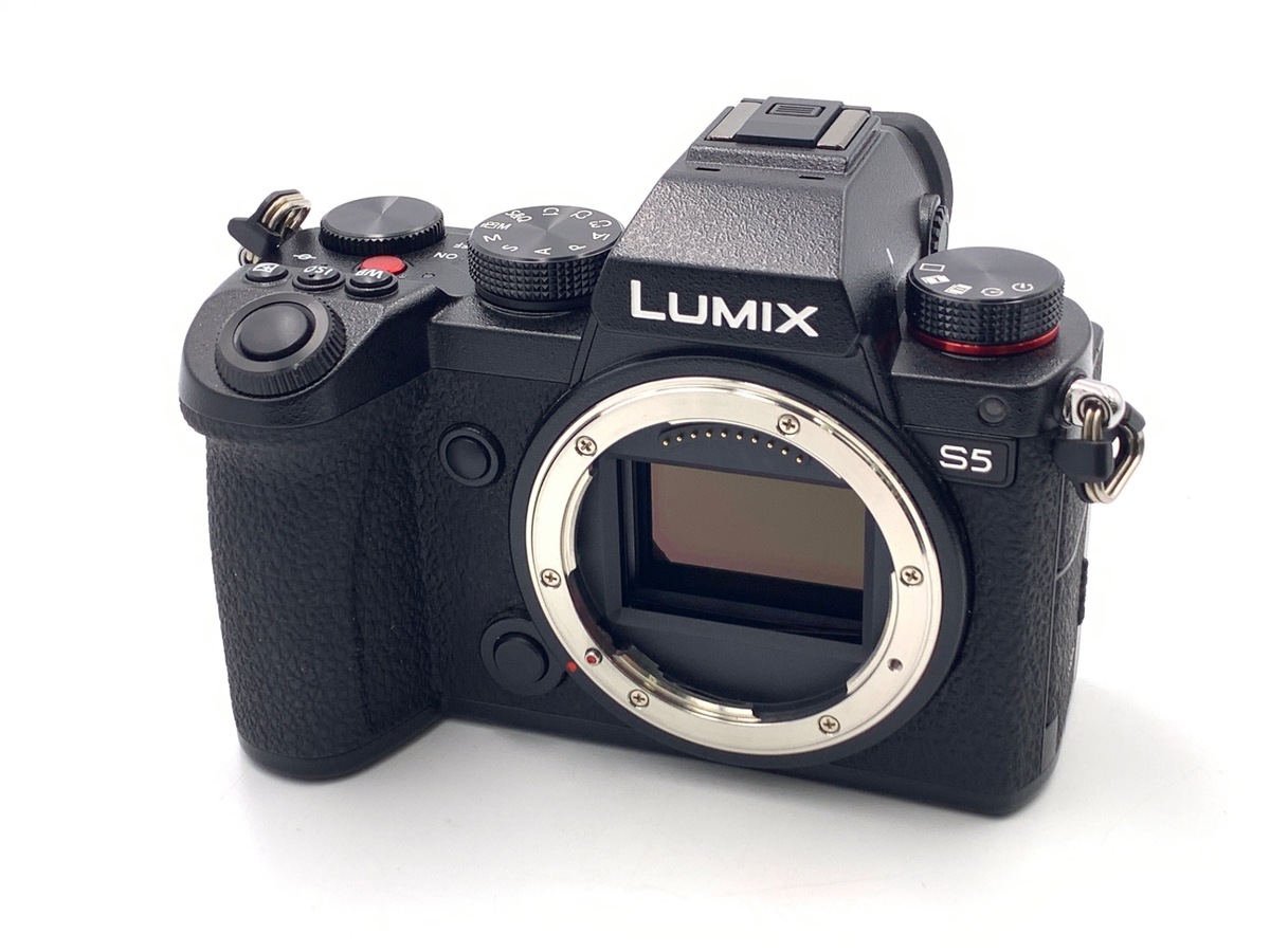 中古：AB(良品)】パナソニック LUMIX DC-S5-K ボディ ブラック 