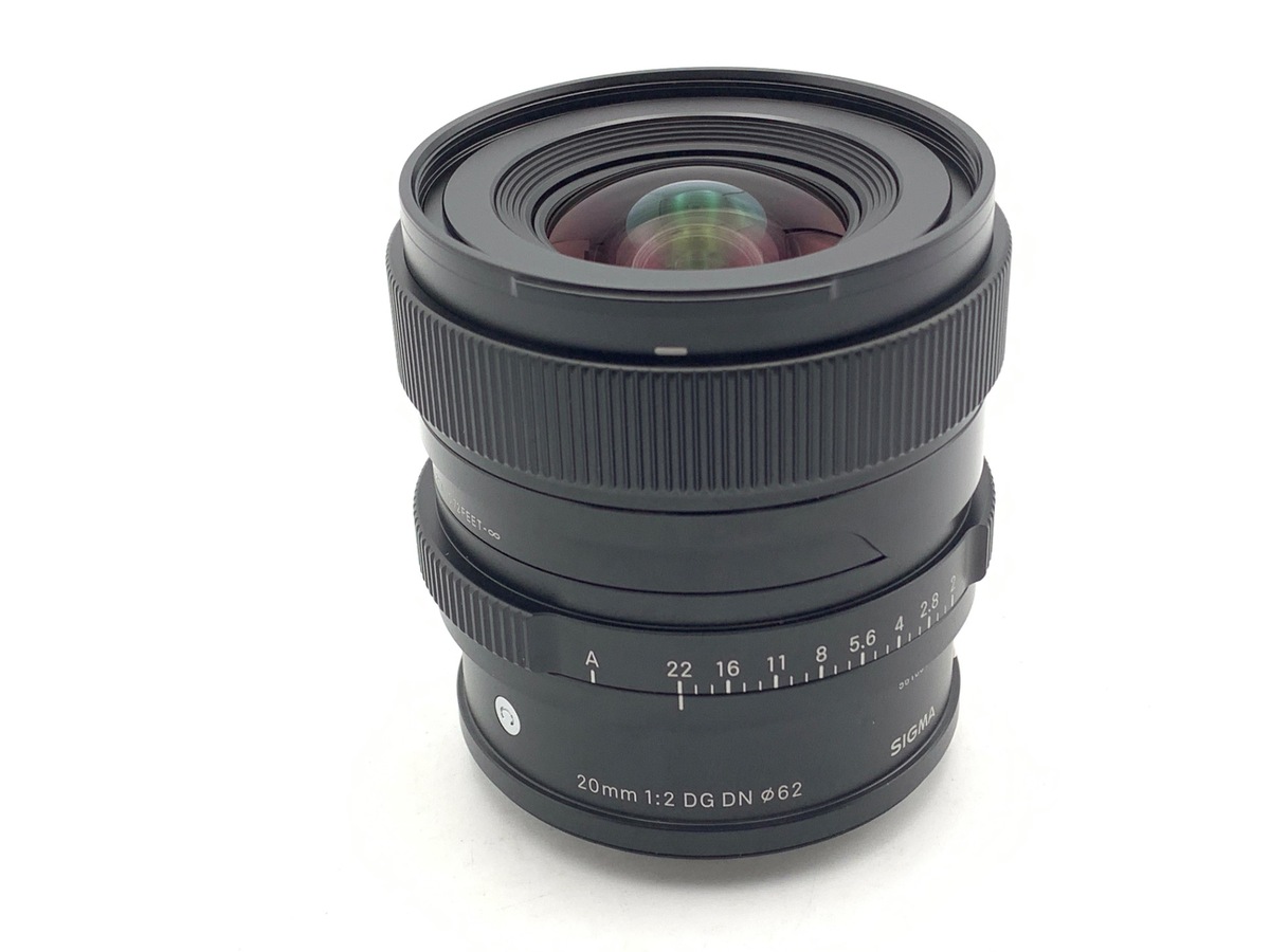 ★最終価格★ SIGMA 20mm F2 DG DN Lマウント 美品 シグマ(Sigma) 20mm F2 DG DN Lマウント広角単焦点レンズ