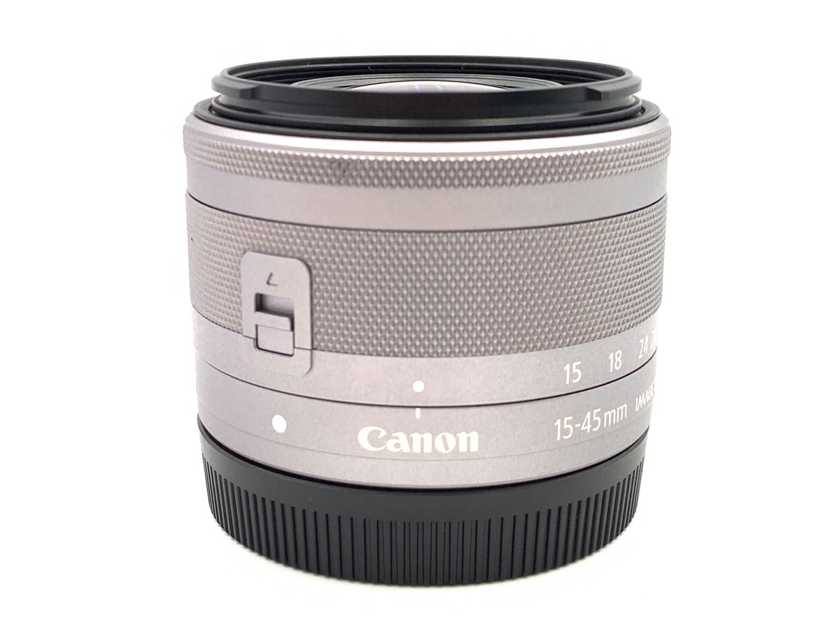 中古】キヤノン EF-M15-45mm F3.5-6.3 IS STM シルバー｜｜カメラの
