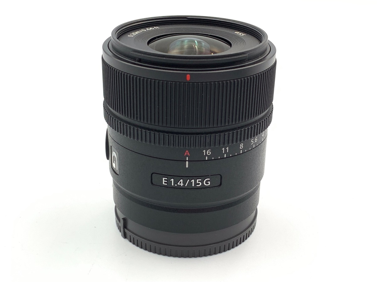 中古】ソニー E 15mm F1.4 G [SEL15F14G] 在庫一覧｜カメラのキタムラ