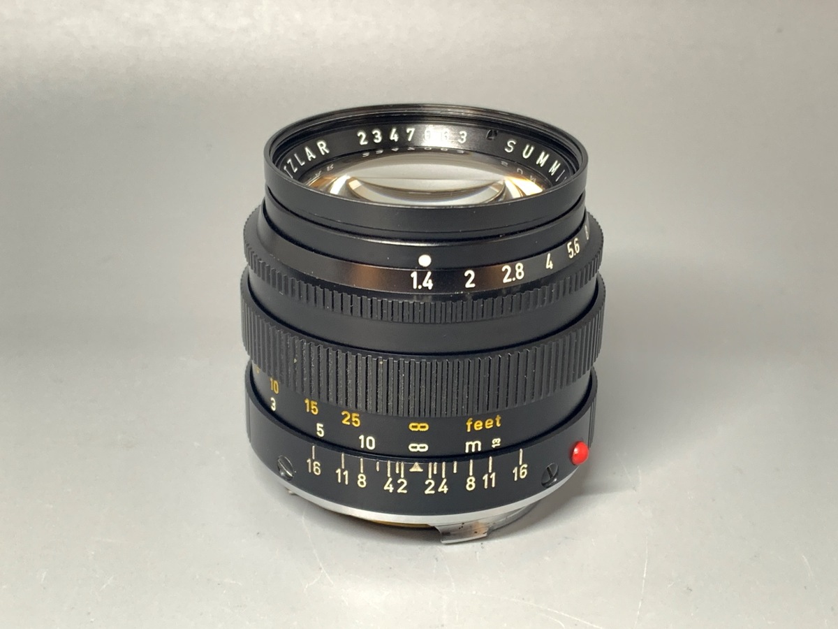 【中古】ライカ ズミルックスM 50mm F1.4 E43 ブラック