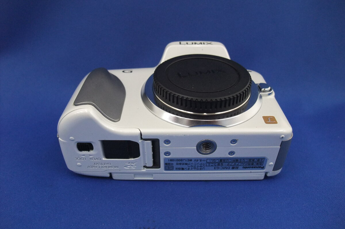 【美品】Panasonic LUMIX DMC-G3-W（ホワイト） Panasonic 中古 1年保証 美品 LUMIX DMC-G3 ダブルズームレンズ