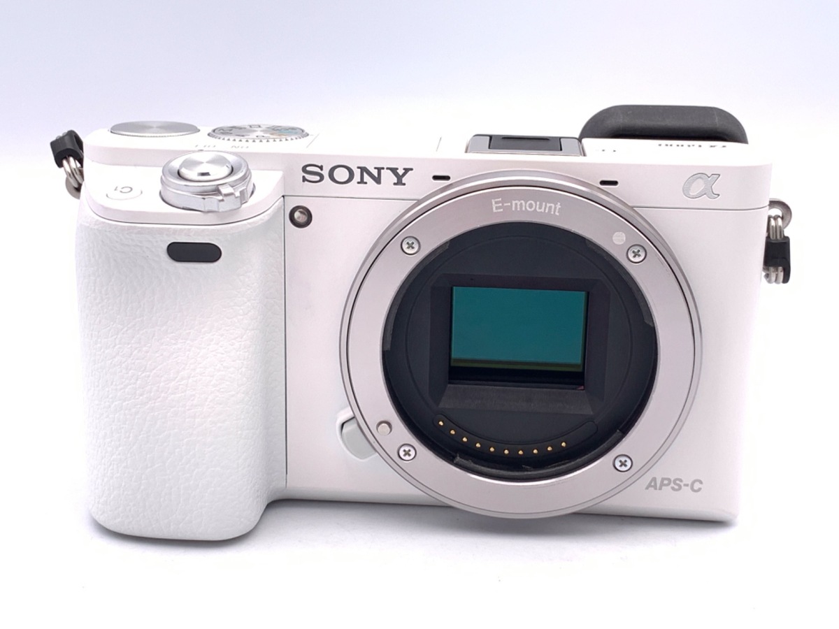 中古：AB(良品)】ソニー α6000 ボディ ホワイト [ILCE-6000