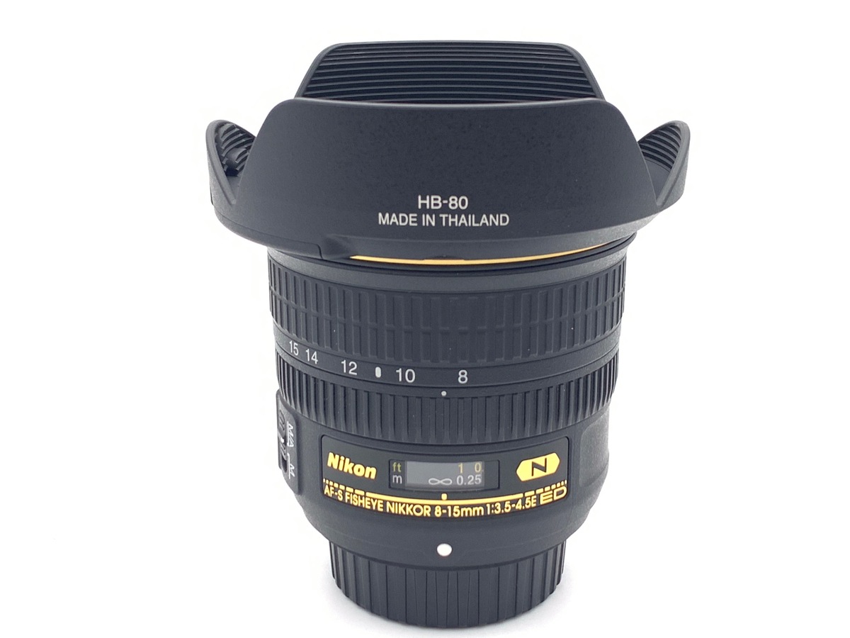 中古】ニコン AF-S Fisheye 8-15mm f/3.5-4.5E ED 在庫一覧｜カメラの