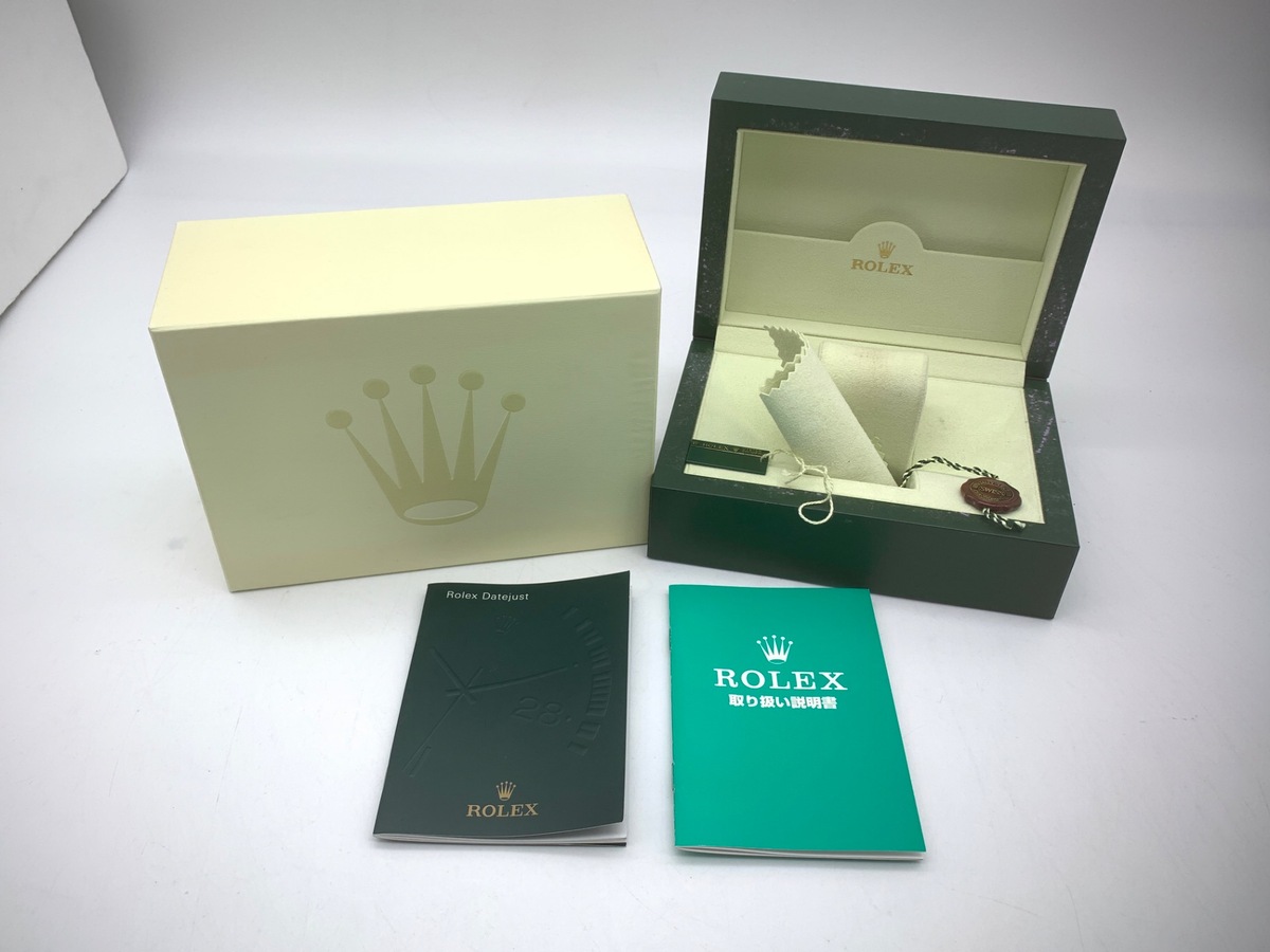 ロレックス(ROLEX) デイトジャスト 36 シャンパン [ゴールド系] 116233G ステンレススティール/イエローゴールド コンピューター 10Pダイヤ ジュビリーブレス