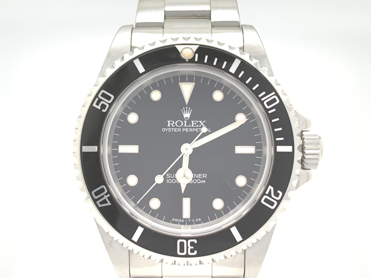 ロレックス(ROLEX) サブマリーナー ブラック 14060 ステンレススティール フチあり
