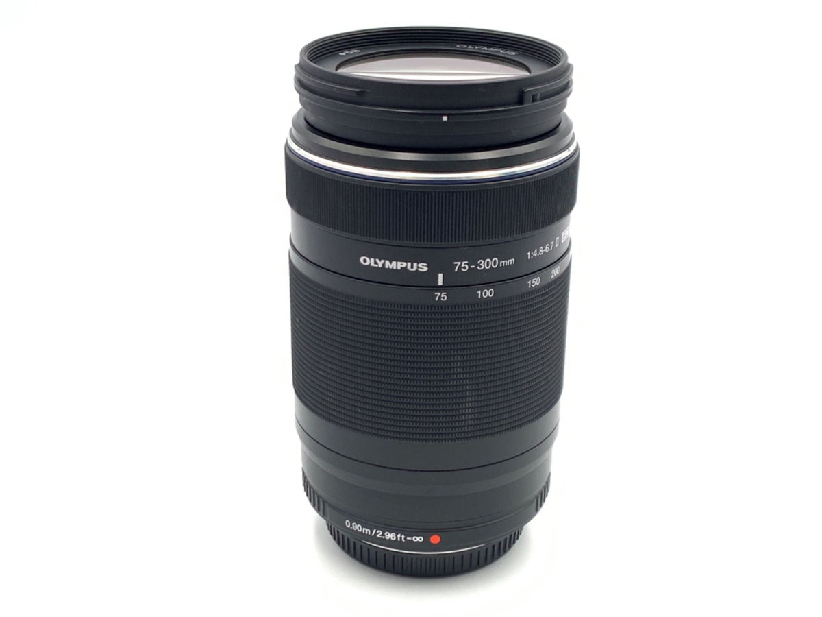 オリンパス M.ZUIKO 75-300mm F4.8-6.7II 中古 M.ZUIKO DIGITAL ED 75-300mm F4.8-6.7 II [ブラック] 中古価格