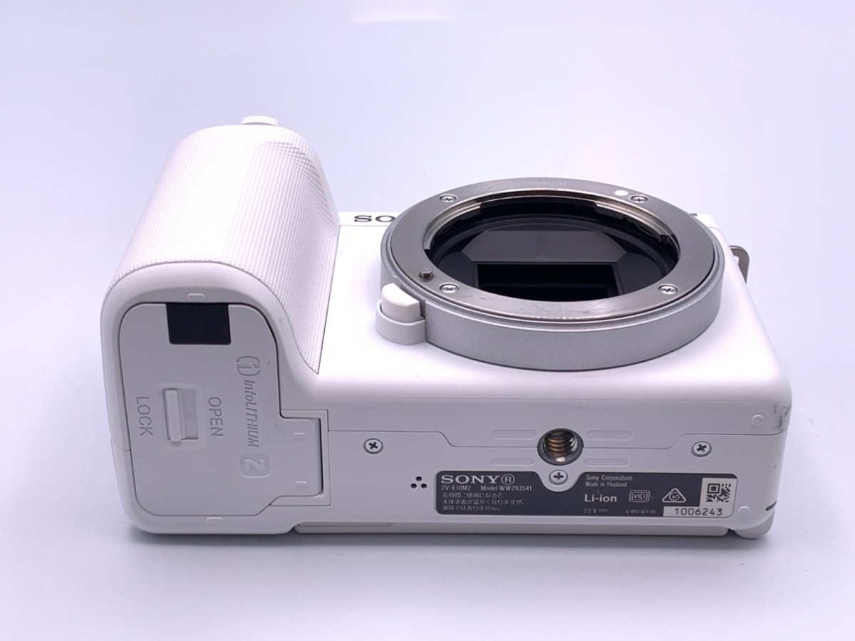 SONY ZV-E10 II ホワイト ボディのみ SONY VLOGCAM ZV-E10 II ボディ ホワイト ZV-E10M2W｜新品通販