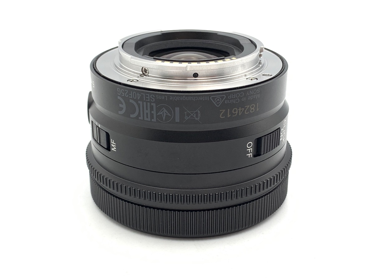 中古】ソニー FE 40mm F2.5 G [SEL40F25G]｜｜カメラのキタムラネット