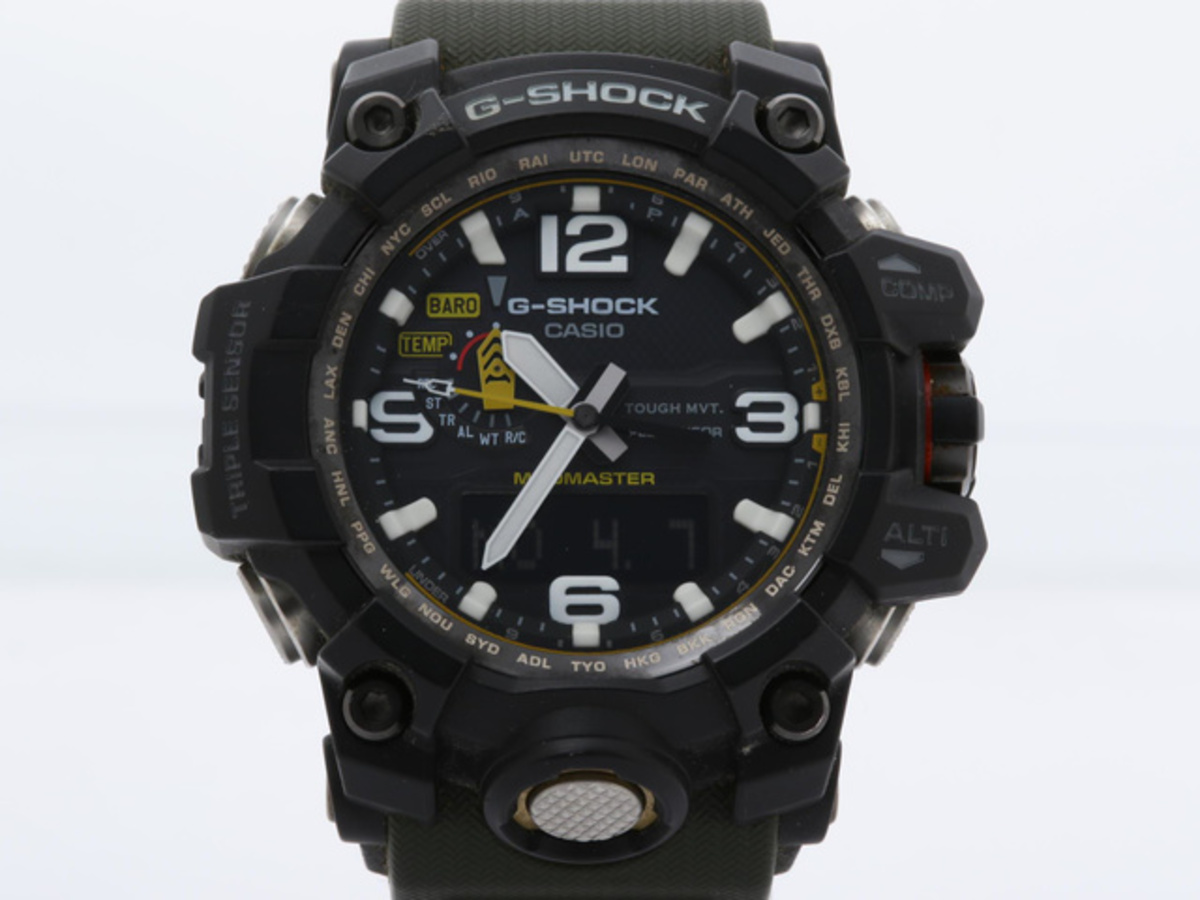 中古：AB(良品)】カシオ G-SHOCK マッドマスター ブラック GWG-1000 