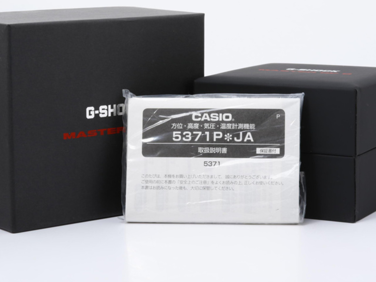 カシオ G-SHOCK ブラック GWN-1000B-1BJF 樹脂/ステンレススティール