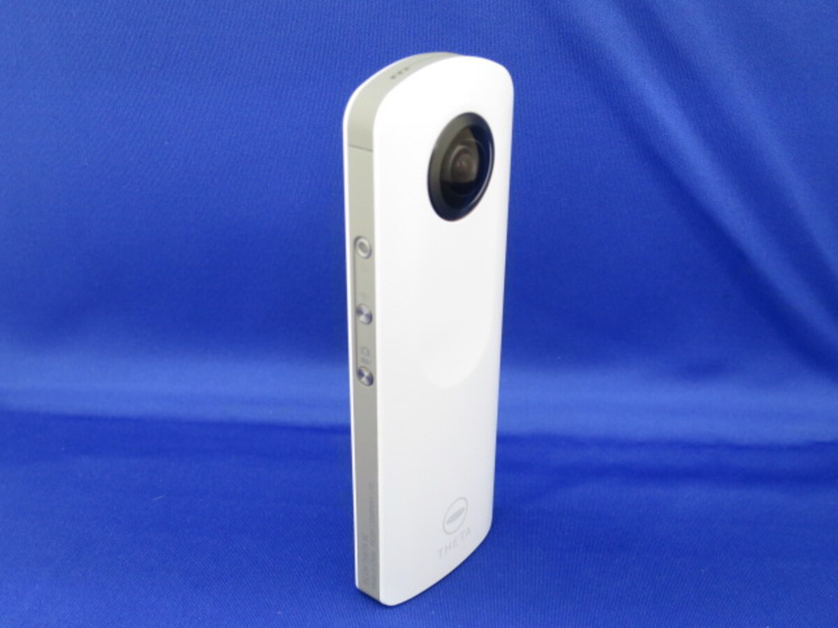 RICOH THETA m15 ホワイト New RICOH THETA model, capturing 360-degree images in one