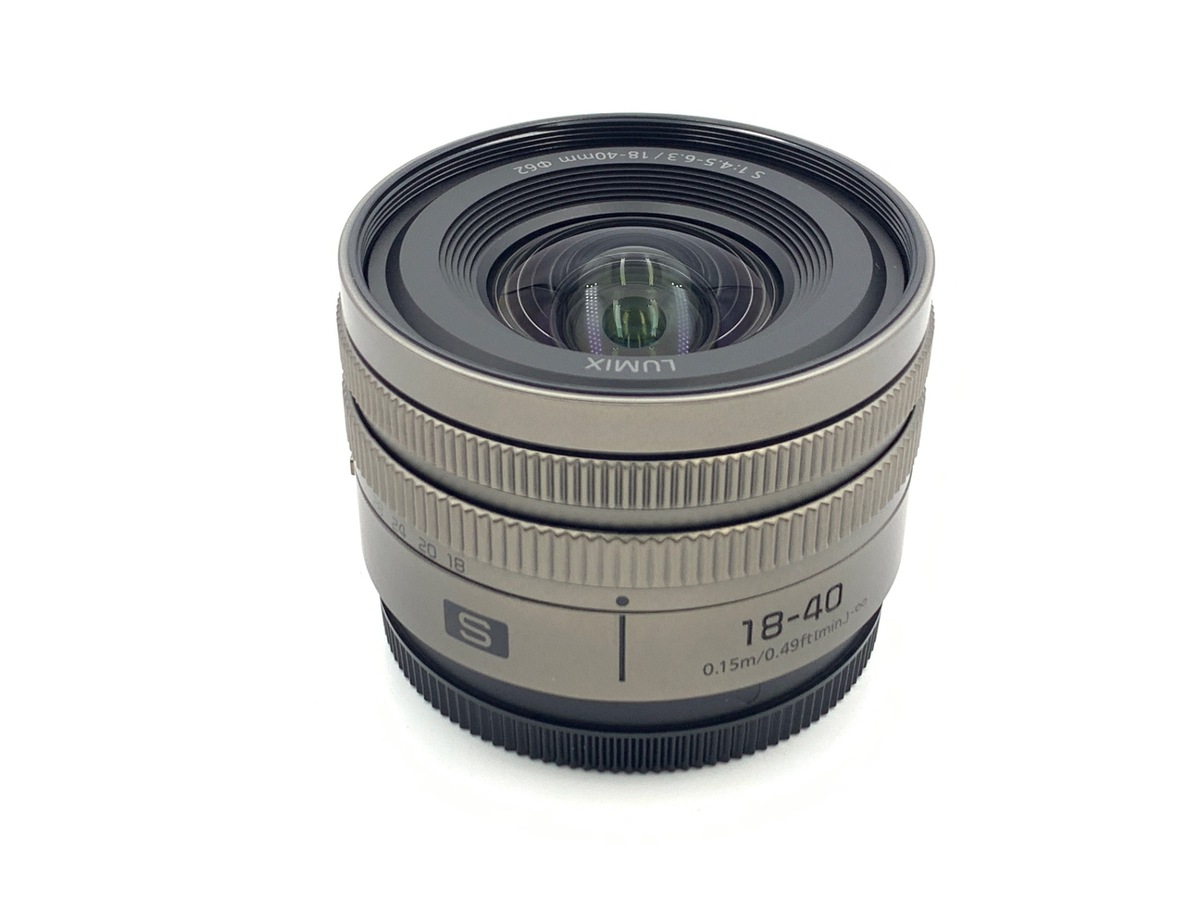 中古：A(美品)】パナソニック LUMIX S 18-40mm F4.5-6.3 [S-R1840