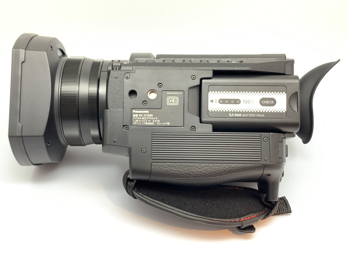 中古：A(美品)】パナソニック デジタル4Kビデオカメラ HC-X1500-K