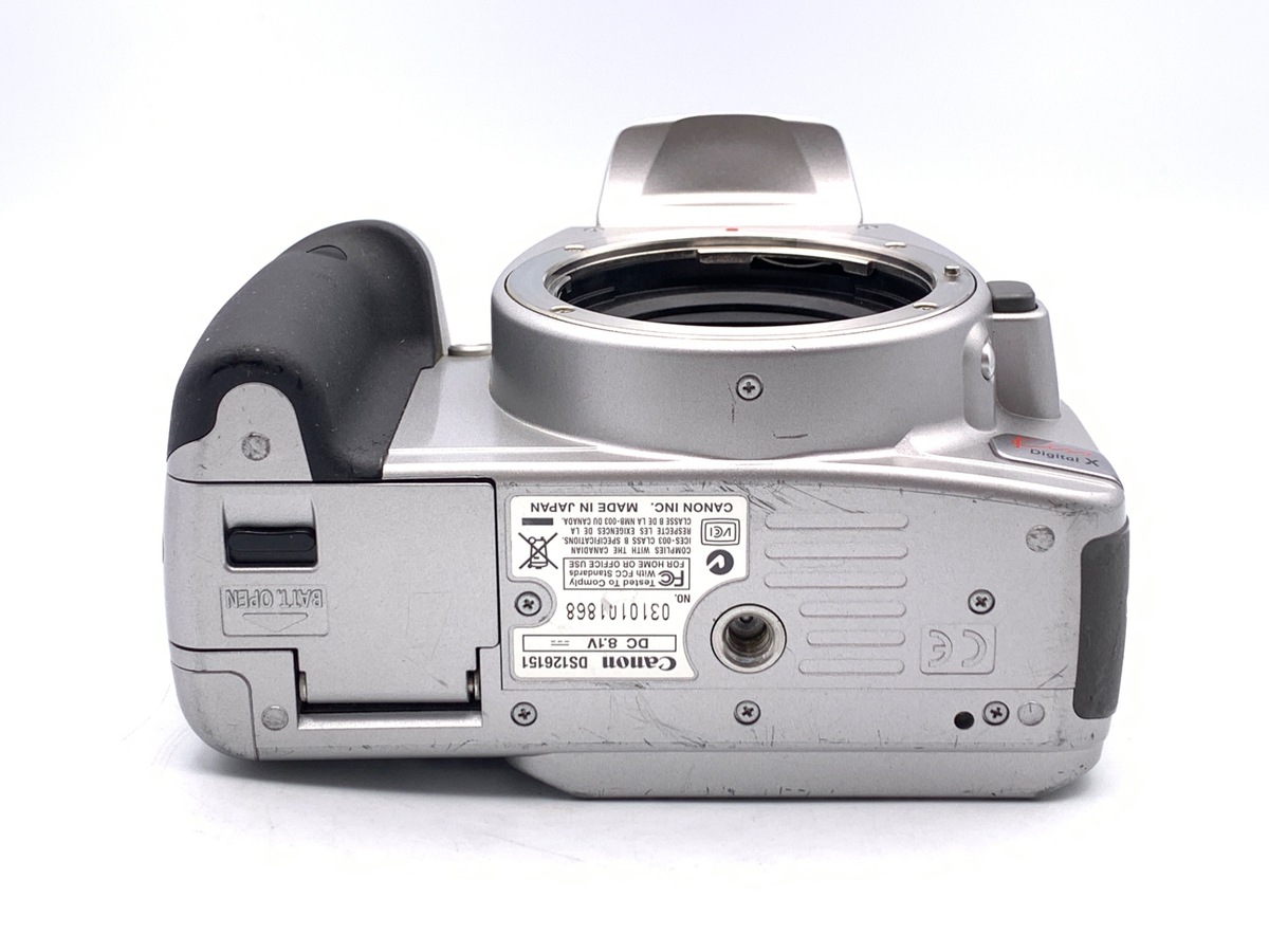 中古：B(並品)】キヤノン EOS Kiss Digital X ボディ シルバー