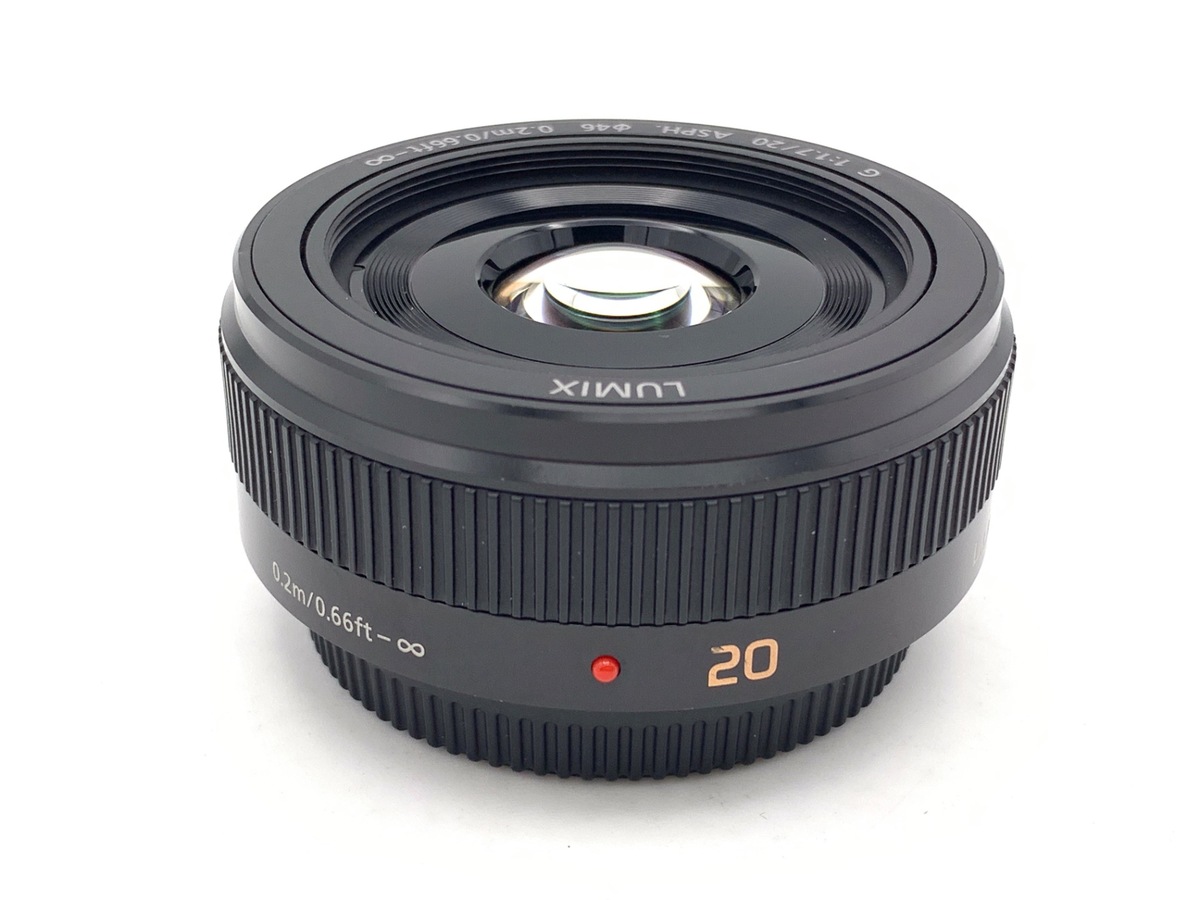 中古】パナソニック LUMIX G 20mm F1.7 II ASPH. [H-H020A] ブラック